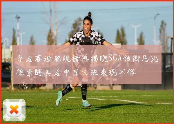 季后赛造犯规榜单揭晓SGA领衔恩比德紧随其后申京文班表现不俗